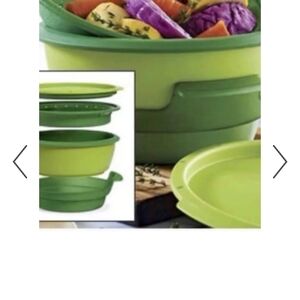 Green Kitchen Steamer Set